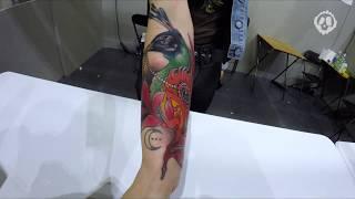 Lucas Ferreira - Tattoo Timelapse | London Tattoo Convention 2018