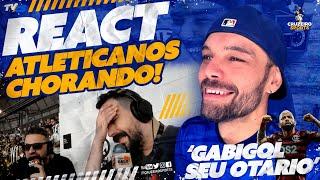  REACT NARRADORES ATLETICANOS CHORANDO APÓS TÍTULO DO FLAMENGO "GABIGOL SEU OTÁRIO!" KKKKKKKKK