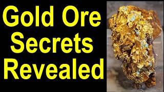 How to Identify Gold Ore: Recognize rich Gold rocks