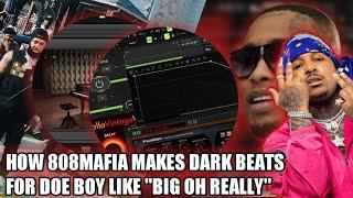 How 808MAFIA Makes Dark Beats for DOE BOY Like BIG OH REALLY | FL Studio 20 Tutorial