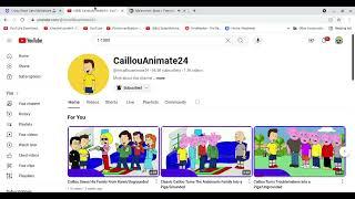 This Is CaillouAnimate24 /He The Best User