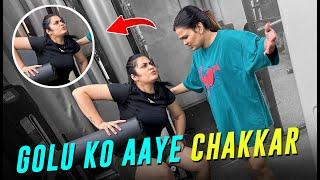 GOLU KO AAYE CHAKKAR | Malik Fitness Vlogs