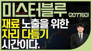 미스터블루 (207760) - '재료' 노출을 위한 '자리 다듬기' 시간이다.