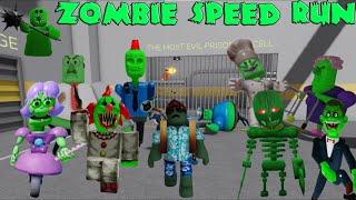 ZOMBIE Speed RUNS! Ani-Tron, Barry, Papa Pizza, Grumpy Gran, Siren Cop, Carnival, Mr Funny, Circus