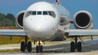 A Spectacular Morning at Skiathos Airport - Boeing 717, 737-700, Citation - Low Landings & Jetblast