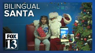 Bilingual Santa gives Spanish-speaking families a special experience