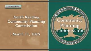 North Reading Community Planning Commission Meeting 03/11/2025