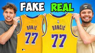 Testing REAL Vs FAKE Sports Products!