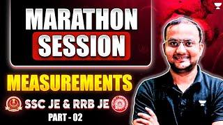 SSC JE & RRB JE | Marathon Session on Measurements - 1 | Ravendra Yadav