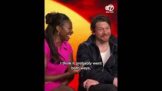 'Sinners' stars Jayme Lawson and Jack O'Connell being silly for 55 seconds straight