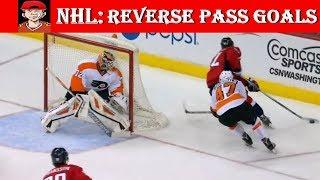 NHL Reverse Pass Goals