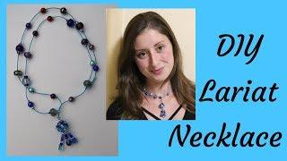 DIY Lariat Necklace Tutorial