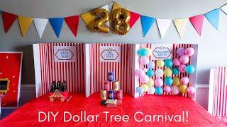 DIY Dollar Tree Carnival/Circus! Easy, cheap party idea!