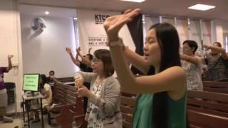 Group Song at KBCS Women's Camp 2016, led by Naw Moo Kho Paw and youths (21 May 2016)