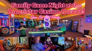 Family Game Night at the Ameristar Casino Arcade! @Show Me Gold Family