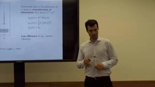 Fellow Short Talks: Dr Ioannis Kosmidis, UCL