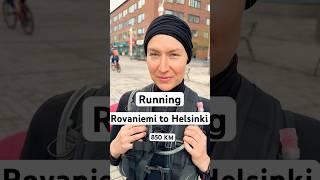 Running across Finland  850km