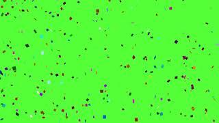 Celebrate Green Screen | Paper Firework | Party