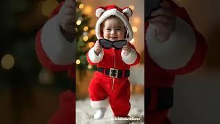 Jingle bells|Christmas status| Jingle bells dance|Newborns in New dresses and dancing in living room