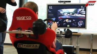 Forza Motorsport 4: Headtracking with Kinect