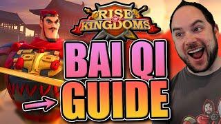 Bai Qi will break infantry [talents and pairing guide] Rise of Kingdoms