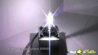 D2S Xenon Bulbs Colors 4300K, 6000K, 8000K, 10000K