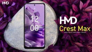 HMD Crest Max Price, Official Look, Design, Specifications, 8GB RAM, Camera, Features | #HmdCrestMax