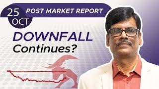 DOWNFALL Continues? Post Market Report 25-Oct-24