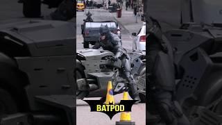 Batman motorcycle in streets, Batpod in real life, batbike #batman #batpod #batmobile #thedarkknight