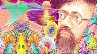 Terence McKenna - DMT Elves ( Drawing Timelapse )