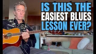 The Easiest Blues Guitar Lesson You'll See On YouTube