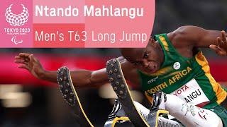 Ntando Mahlangu Wins Gold! | Men's T63 Long Jump Final | Athletics | Tokyo 2020 Paralympics