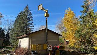 Backyard Thunderbolt 1003 Walk around timers functioning,visual solenoids operating,open rotator box