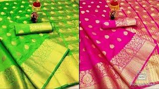 Cotton silk sarees/zari woven sarees/ silk sarees