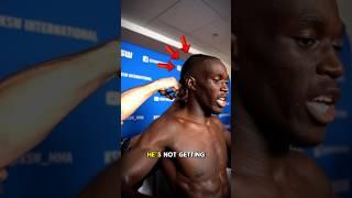 Why This Fighter Saved His Hair?  #short #youtubeshorts #mma