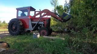 Digging Gertie's Garage Foundation - Creuser la fondation du garage de Gertrude