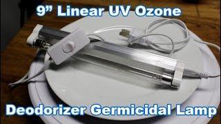 9” Linear UV Ozone Deodorizer Germicidal Lamp