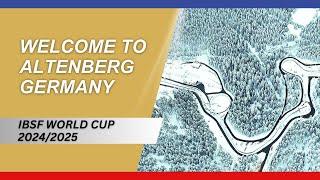 Next IBSF World Cup stop is Altenberg (GER)