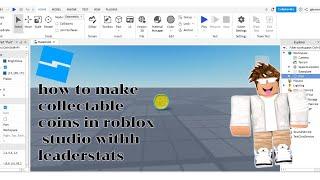 HOW TO MAKE COLLECTABLE COINS IN ROBLOX WITH LEADERSTATS "2023" WIITHOUT SCRIPTING