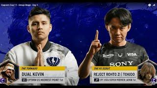 CAPCOM CUP 11 – DUAL KEVIN VS TOKIDO – GROUP C – DAY 1