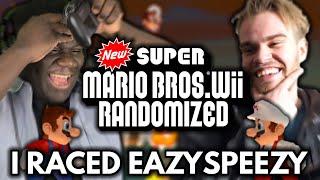 I RACED a Professional Speedrunner in a Mario Wii RANDOMIZER w/@EazySpeezy