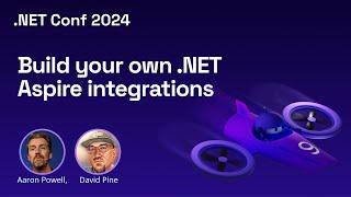 Build your own .NET Aspire integrations