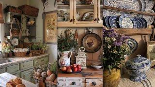 ️SMALL COTTAGE KITCHEN VINTAGE DECOR: Blending Practicality & Whimsy Kitchen Ideas for Cosy Home