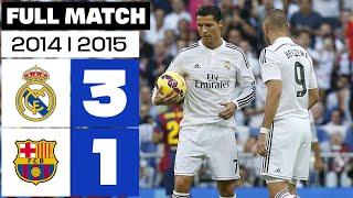 Real Madrid vs FC Barcelona (3-1) MD09 2014/2015 - FULL MATCH