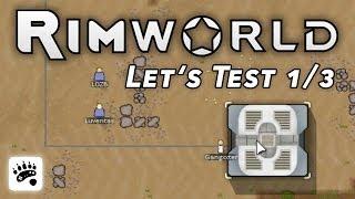 Let's Test RimWorld - 1/3 - SimCity im Weltraum? • Let's Play RimWorld (deutsch)