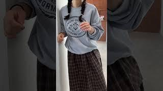 가을 필수 나염맨투맨#맨투맨 #맨투맨코디 #맨투맨추천