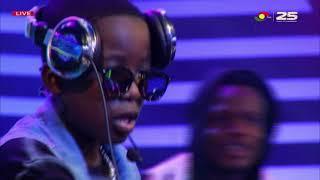 #TV3TalentedKidz: First up on stage is DJ Planet. A young kid doing marvelous on the turntables