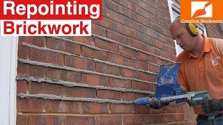 REPOINTING BRICKWORK BRICKLAYING