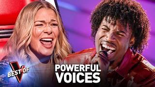 The Most POWERFUL Voices in the Blind Auditions of The Voice 2024!