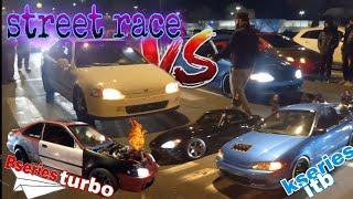 Hondas street racing kseries vs Bseries turbo vs all motor vs supercharged